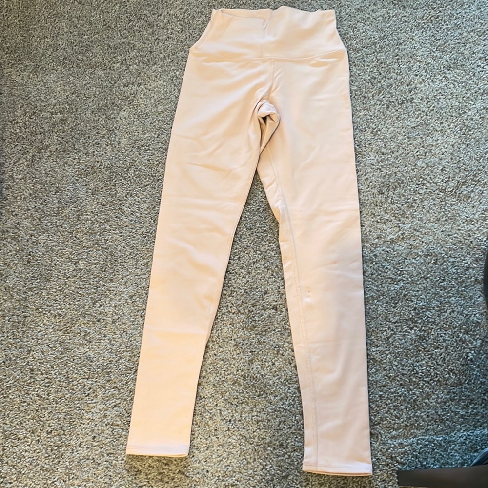 Alo yoga  airbrush blush legging size S